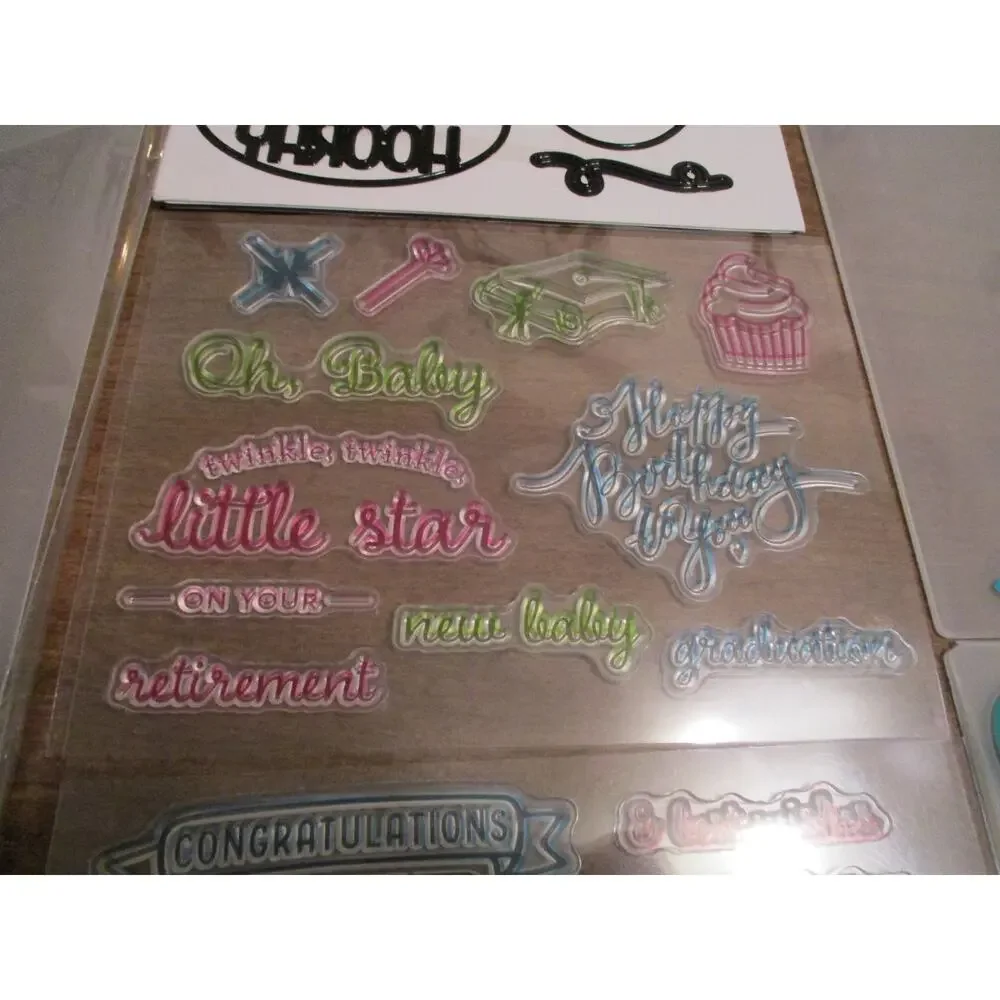 DIAMOND PRESS OCCASIONS STAMP DIE MASK SET